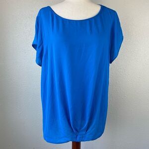 NWT INC International Concepts Caribe Blue Top Size XXL